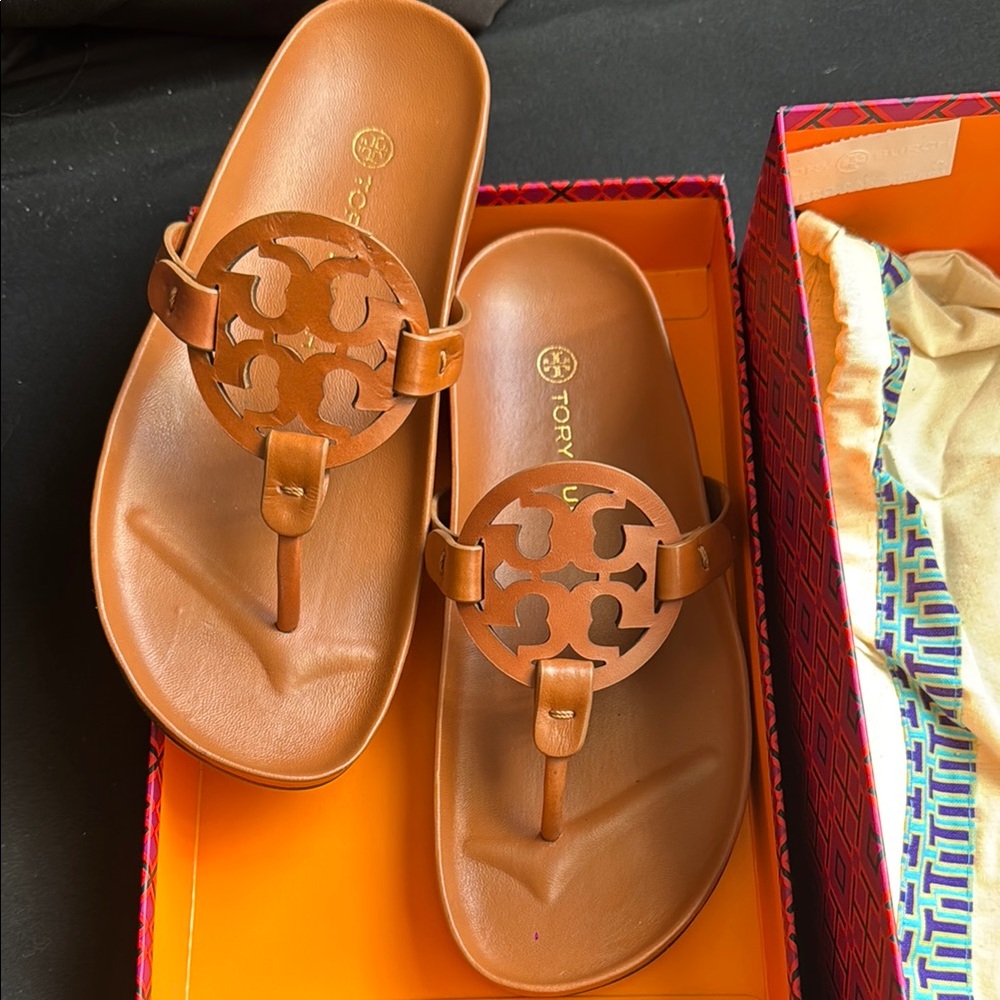 Tory Burch Brown Sandals